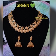 Lakshmi coin choker kaasu maalai combo