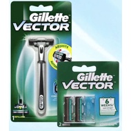 Gilete blade separates genuine gilette razor