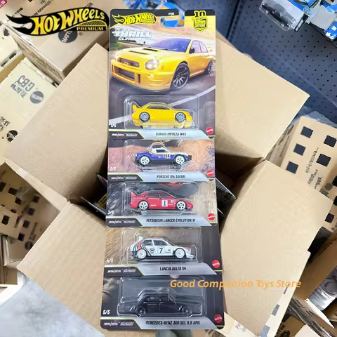 In Stock Hot Wheels 1/64 Car Culture Series Thrill Climbers Lancer EVO 4 PORSCHE 914 Diecast Vehicle