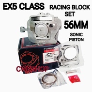 EX5 CLASS RACING BLOCK SONIC PISTON 53MM 56MM FRC RACING