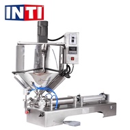 [Deposit Price] Pneumatic Paste Heating Stirring Filling Machine Honey Sesame Sauce Dispensing Machi