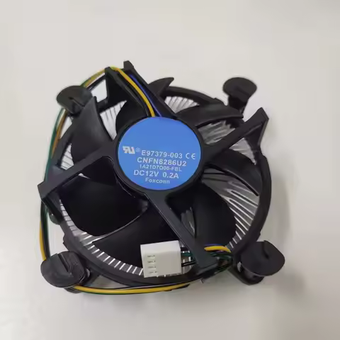 C12V 0.2A E97379-003 Aluminum Heatsink For Intel Core i3 i5 i7 Socket LGA 1150 1151 1155 1156 C0155 