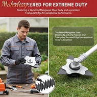 Brush Cutter 3 Teeth Manganese Steel For Grass Trimmer Lawn Mower - Grass Cutter