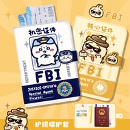 lanyard card holder lanyard card FBI Passport Protective Case Boarding Passport Holder Card Holder P