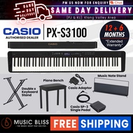 Casio PX-S3100 88-key Digital Piano with FREE Piano Bench (PXS3100 / PX S3100)