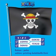 Onepiece Luffy Jolly Roger Anime Flag