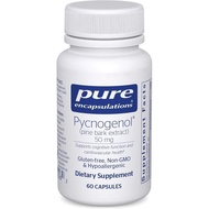 Pure Encapsulations Pycnogenol (Pine Bark Extract) 50 mg | Hypoallergenic Supplement to Support Cogn