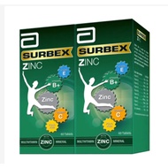 Abbott Surbex Zinc B-Plus Film Tablets Zinc and Vitamin B Complex Supplement