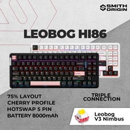 LEOBOG HI86 75% Wireless Aluminum Gasket Mount Mechanical Keyboard