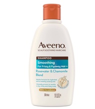 Aveeno Scalp Soothing Haircare Gentle Moisture Rosewater and Chamomile Shampoo 300 ml for frizzy &amp; flyaway hair