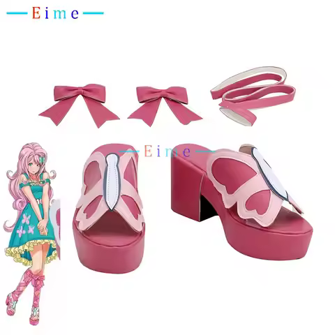 Fluttershy Cosplay Shoes Halloween Carnival Boots PU Leather Shoes Anime Cosplay Props Custom Made