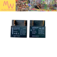 Relay Model G5CA-1A-TP-E Has 12VDC 24VDC 2 Legs 6-Pin Plug-In Type Printed
