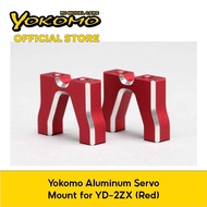 Yokomo Aluminum Servo Mount for YD-2ZX (Red) (Y2-203ZR)