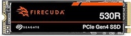 Seagate FireCuda 530R SSD 4TB Internal Solid State Drive - M.2 PCIe Gen4 ×4 NVMe 1.4, speeds up to 7