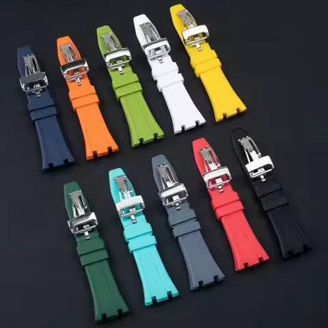 Quality Rubber Quality 26mm Width Watchband For 41mm Dail AP Strap For Audemars Belt Piguet Watch Ba