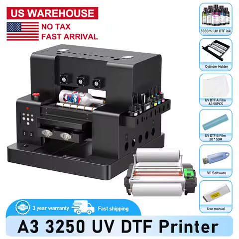 A3 UV DTF Printer/A3 XP600 DTF Printer/A4 L805 DTF Printer Printing Machine For T-shirt For Metal Wo