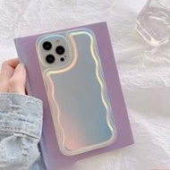 Asymmetric Wavy Holographic Fashionable IMD Apple 17 Pro Max/17 Pro/17 Air/17/16 Pro Max/16 Pro/16/1