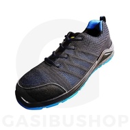 Krisbow Sepatu Pengaman Auxo Ukuran 42 - Hitam/Biru