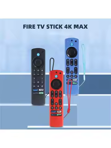 Silicone Remote Controller Cases Protective Covers For Fire TV 4K Stick Max Remote Control Sleeve Fo