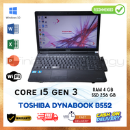 Laptop Kerja Premium Toshiba Series Leptop Slim Awet Murah Bergarasni