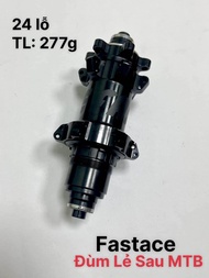 Đùm đĩa 6 ốc lẻ sau 12s - 24 lỗ căm cho xe đạp