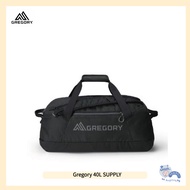 Umm Select| Gregory 40L SUPPLY Obsidian Black Duffel Equipment Bag Travel Foldable