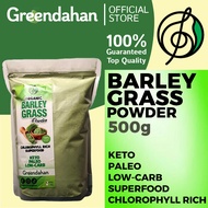 Greendahan Organic Barley Grass Juice Powder 500g - Unsweetened, NON GMO