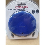 CRAIG PERSONAL  CD PLAYER WITH HEADPHONES