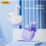 Realfit F1 Bluetooth Earphone Superb Bass Wireless Earbuds with Microp