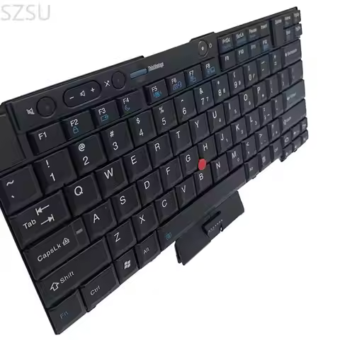 SZSU Original Laptop Keyboard No Backlit Pointer(optional) for ThinkPadT400S T410