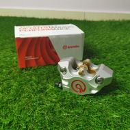 UNIVERSAL BREMBO FRONT CALIPER 2 POT SILVER(NO BRACKET)