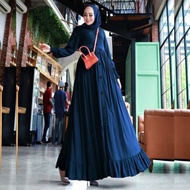 Baju Gamis Wanita Dewasa Jumbo Pesta Lebaran Ramadhan Terbaru 2021