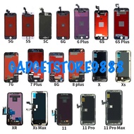 LCD For 4 4S 5 5S SE 5C 6 6PLUS 6S 6SPLUS 7 PLUS 8 PLUS SE 2020 LCD AA WITH TOUCH SCREEN DIGITIZER F