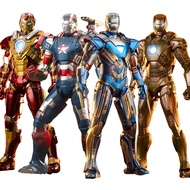 ZD Original Iron Man MK30 Blue Steel 1/10 Iron Patriot MK3 Marvel legends War Machine 10th Anniversa