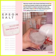 ─ ⭐ ✔ RYX SKIN DERM EXFOLIATOR EPSOM SALT BODY SCRUB