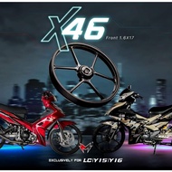 Y15ZR Y15 MASVIRAL X46 1.6/1.6 SPORT RIM RACING SPORT RIM DAYTONA CNC FORGED ALLOY RIM Y15ZR Y16ZR S