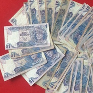 Malaysia 1 Ringgit Old Banknotes 39pcs Lot Set