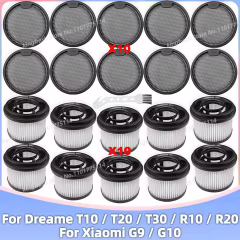 Fit For Dreame T10 / T20 / T20 Pro / T30 / T30 Neo / R10 / R10 Pro / R20, Xiaomi G9 / G10 Replacemen