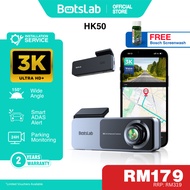 Botslab HK50 Dash Cam 3K Front Dashcam Car Recorder Wide Angle Video Recording with Smart ADAS Night