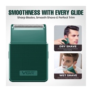 【Malaysia Stock】VGR V-376  MINI cordless Electric Shaver USB Charging Portable Home Men's Reciprocat