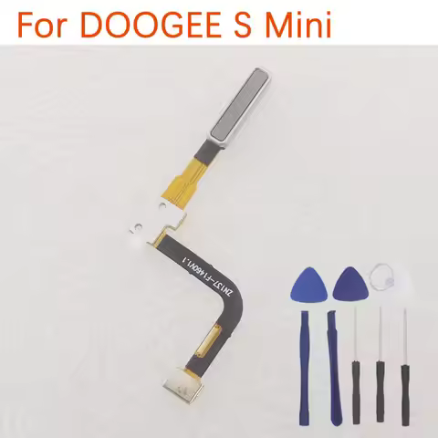 New Original DOOGEE S mini Fingerprint Sensor Button Cable flex FPC Parts For DOOGEE S mini Smart Ph