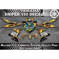 YAMAHA SNIPER 150 V1 SHARK Decals sticker