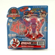 MANTARI Red-Turning Mecard Transforming Robot Car Toys