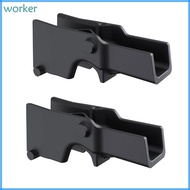 Wor* 2Pcs NA033407 Dust Port Home Woodworking Black Engineering Plastic Construction for DWS779 DWS7