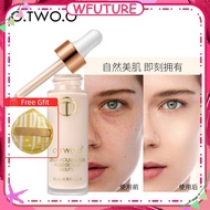 ⚡24H SHIPPING⚡ 【gift】o.two.o Gold Silky Liquid Foundation Whitening Moisturizing Concealer Foundatio