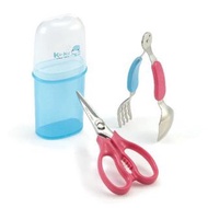 KUKU 夾夾樂湯叉組 + 可拆式食物剪 #KU3033