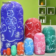 Tooyful Russian Doll Traditional Lovely Nesting Doll 10 Floors Russian Nesting Dolls for Home Living