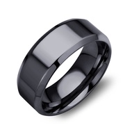 555jewelry แหวนสแตนเลส สตีล แหวนเกลี้ยง คุณภาพดี ดีไซน์คลาสสิค สไตล์มินิมอล รุ่น MNC-R883 - แหวนผู้ชาย แหวนแฟชั่น [R73]