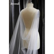 Sparkle cape, Drap Bridal cape , cathedral wedding cloak ,shoulder veil