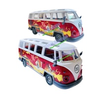 Remote Control van Simulation Volkswagen Samba Van RC Valkswagen Bus RC Bus Mainan Bus RC Van Rechar